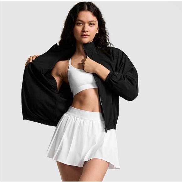 PINK by Victoria’s Secret zip tech jacket in black - Picture 5 of 8